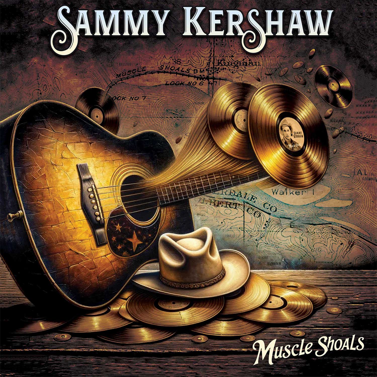 Country icon Sammy Kershaw takes a musical journey deep into the heart of Alabama and its world famous Muscle Shoals music scene for a brand new set of recordings!