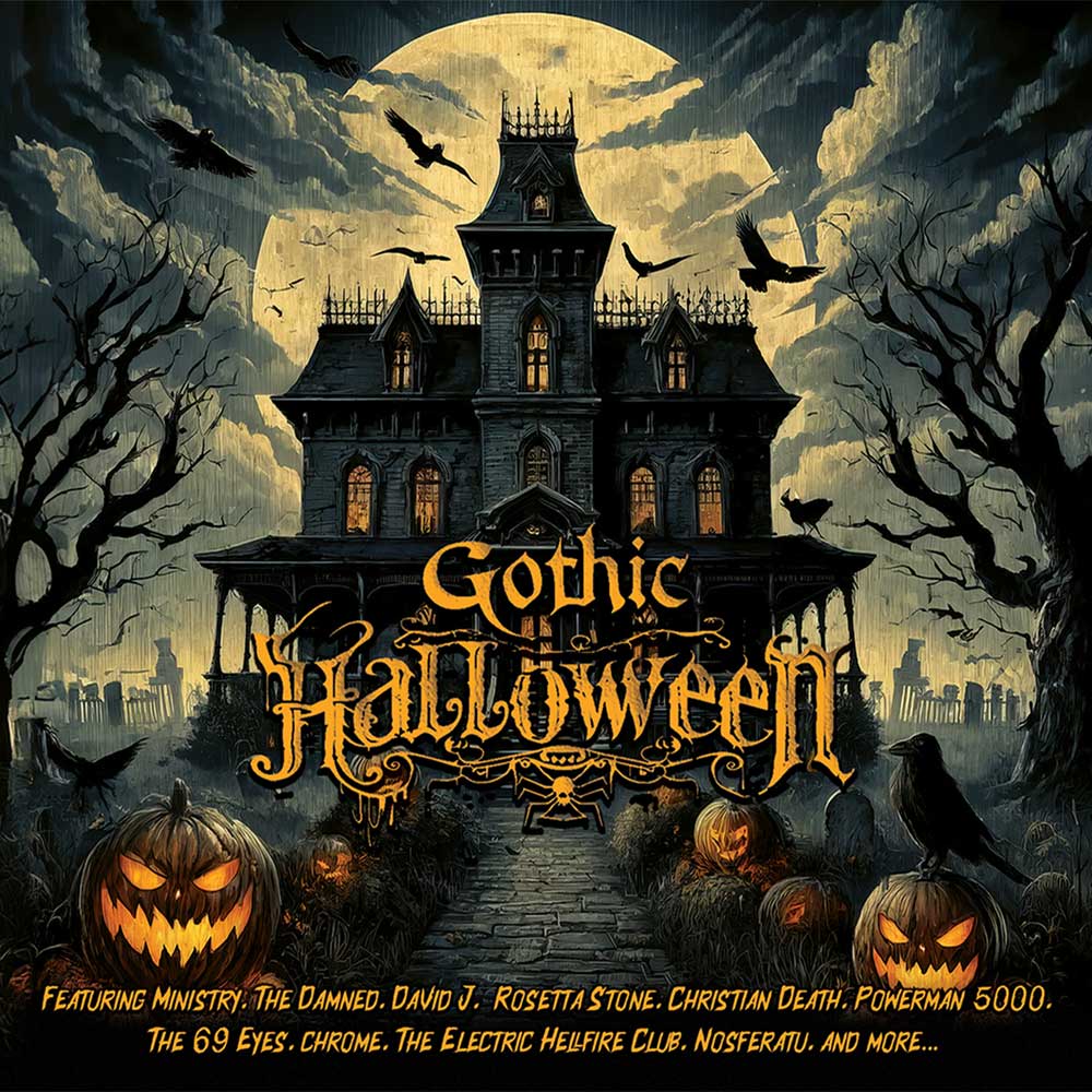 Gothic Halloween (Available on Digital, CD, and Glow in the Dark Vinyl) Cleopatra Records