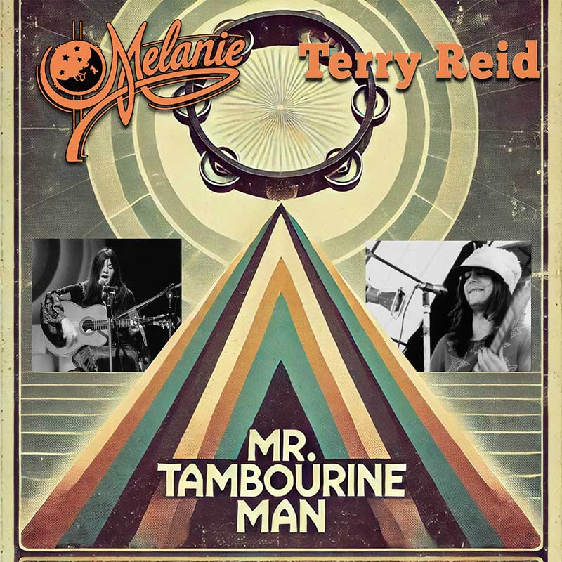 Glastonbury Fayre legends Terry Reid and Melanie combine for remake of Dylan’s “Mr Tambourine Man”