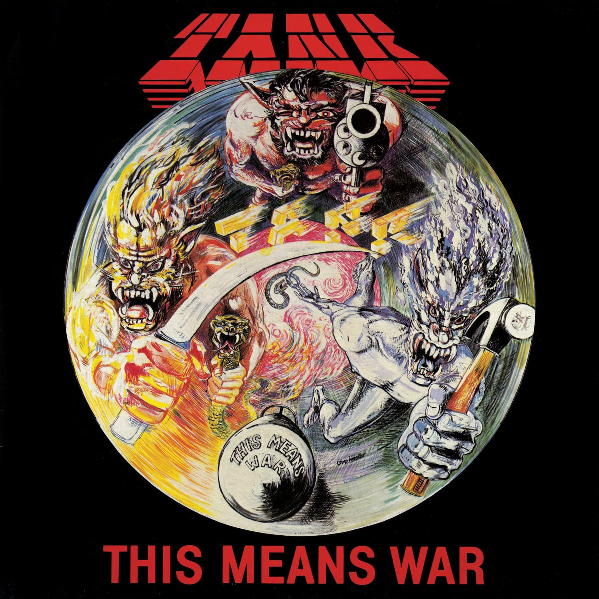 Reliving The Height Of The New Wave Of British Heavy Metal, Tank’s Classic “The Man Who Never Was” Gets Its Moment In The Sun