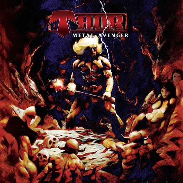 Thor - Metal Avenger (Limited Edition Blood Red LP) - Cleopatra