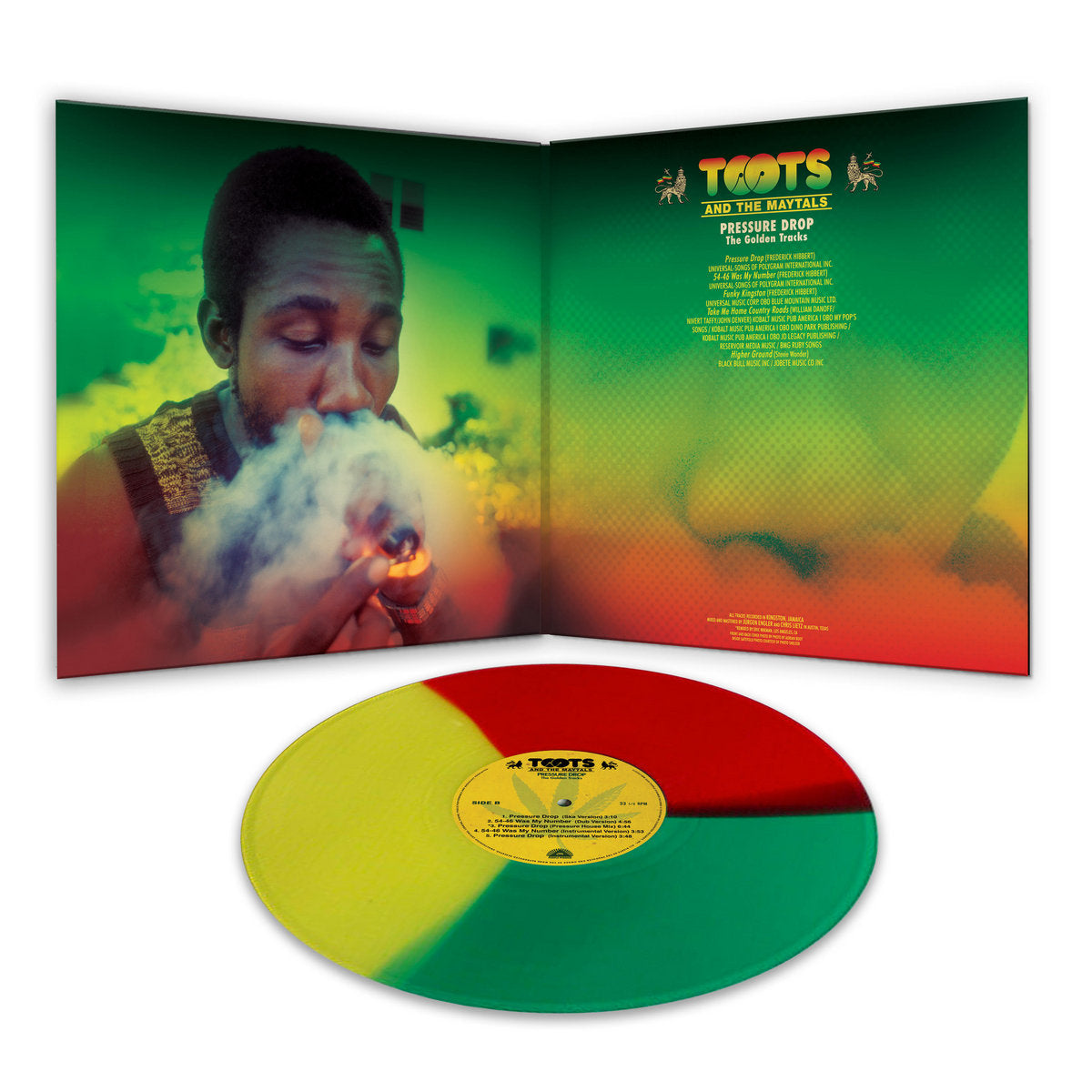 Toots &amp; The Maytals - Pressure Drop - The Golden Tracks (Vinilo tricolor de edición limitada)