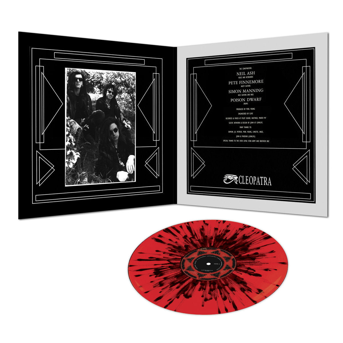 Children On Stun - Tourniquets Of Love's Desire (Vinilo rojo salpicado de edición limitada)