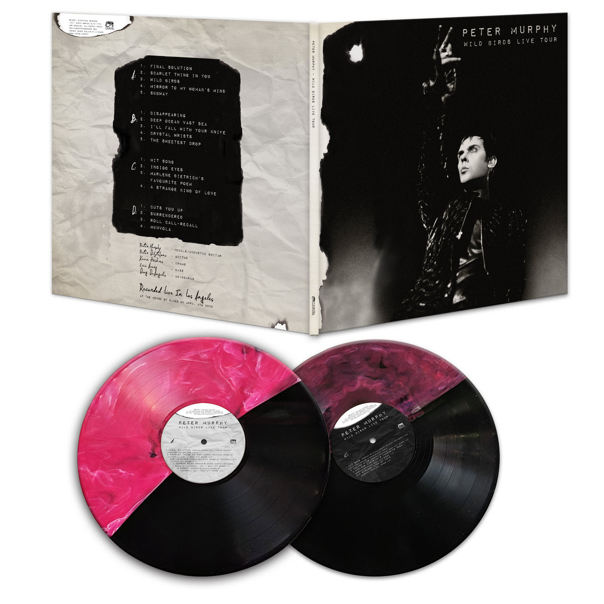 Peter Murphy - Wild Birds Live Tour (Limited Edition Purple Marble & Black Double Vinyl)
