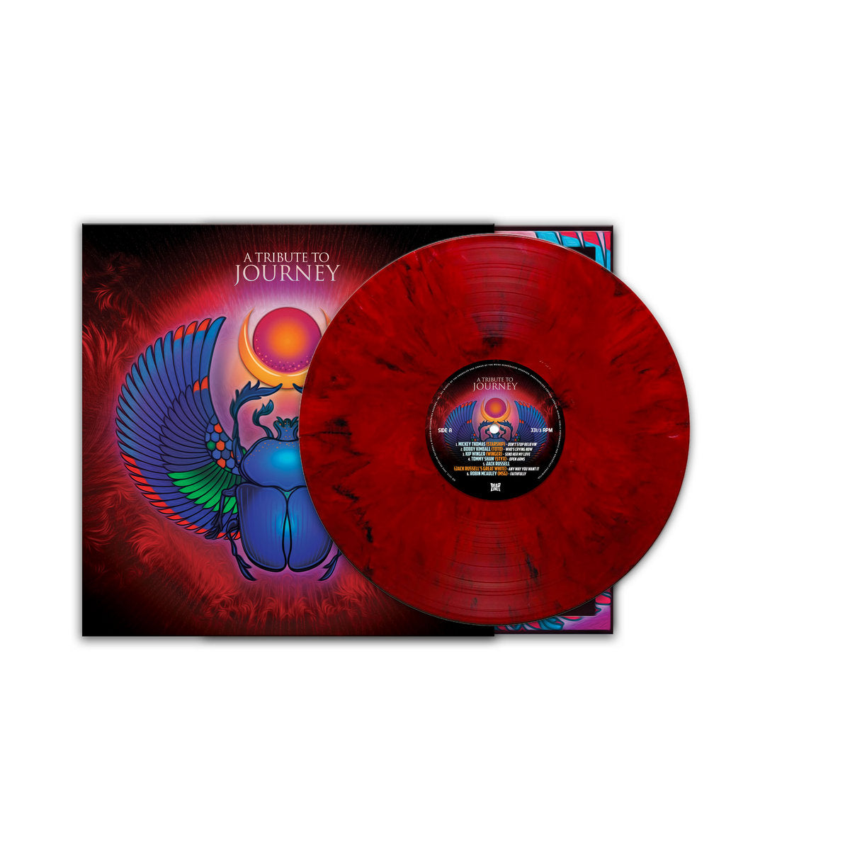 Un tributo al viaje (vinilo de mármol rojo)
