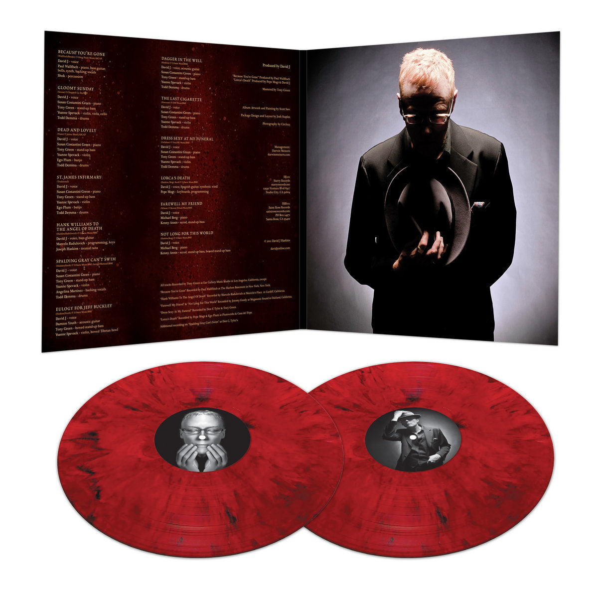 David J - Not Long For This World (Red Marble Double Vinyl)