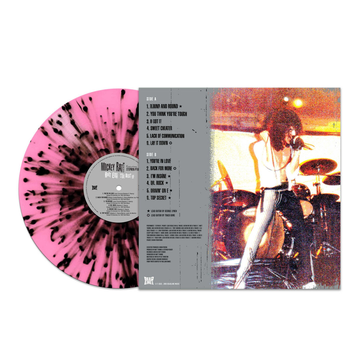 Mickey Ratt - Ratt Era - Best Of (Vinilo rosa-negro salpicado)
