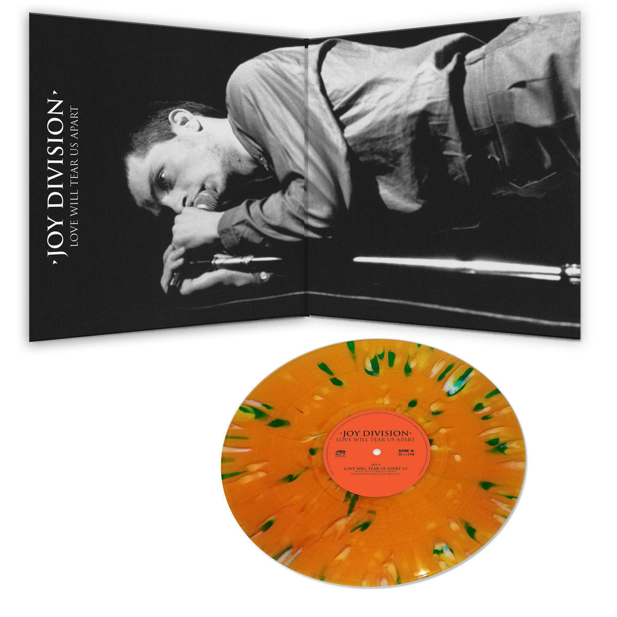 Joy Division - Love Will Tear Us Apart (Limited Edition Orange Splatter Vinyl)