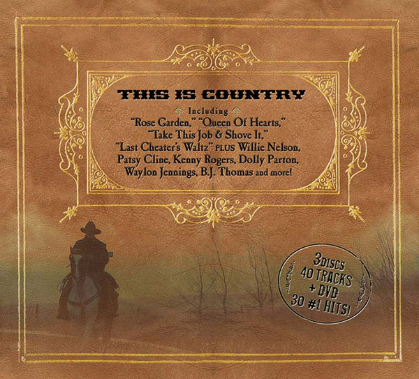 This Is Country (2 CD + DVD) - Cleopatra Records