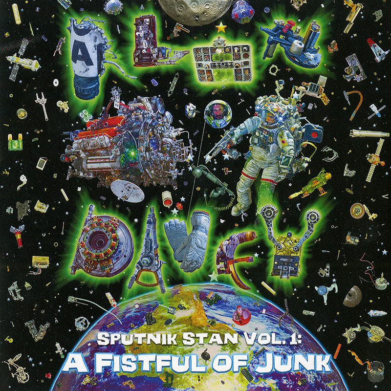 Alan Davey - Sputnik Stan Vol 1: A Fistful Of Junk (2 LP + Comic) - Cleopatra Records