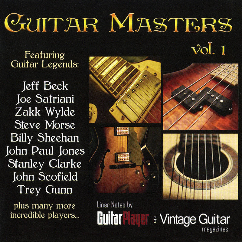 Guitar Masters Vol. 1 (CD) - Cleopatra Records