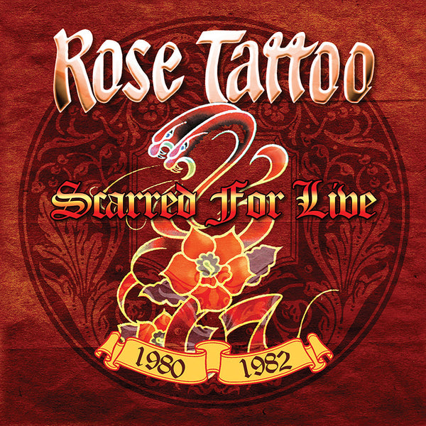 Rose Tattoo - Scarred For Live 1980-1982 (Limited Edition White LP