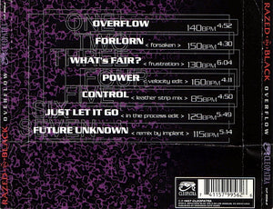  : Razed In Black - Overflow (CD) ()