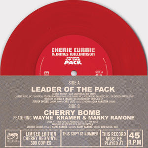 Cherie Currie & James Williamson - Leader of the Pack (Limited Edition 7" EP)