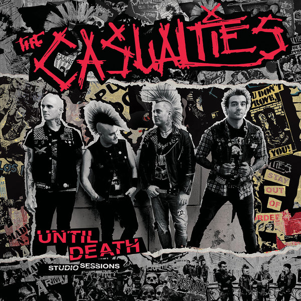 The Casualties - Until Death - Studio Sessions (CD) - Cleopatra