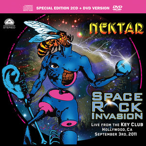 Nektar - Space Rock Invasion Live (2 CD + DVD) - Cleopatra Records