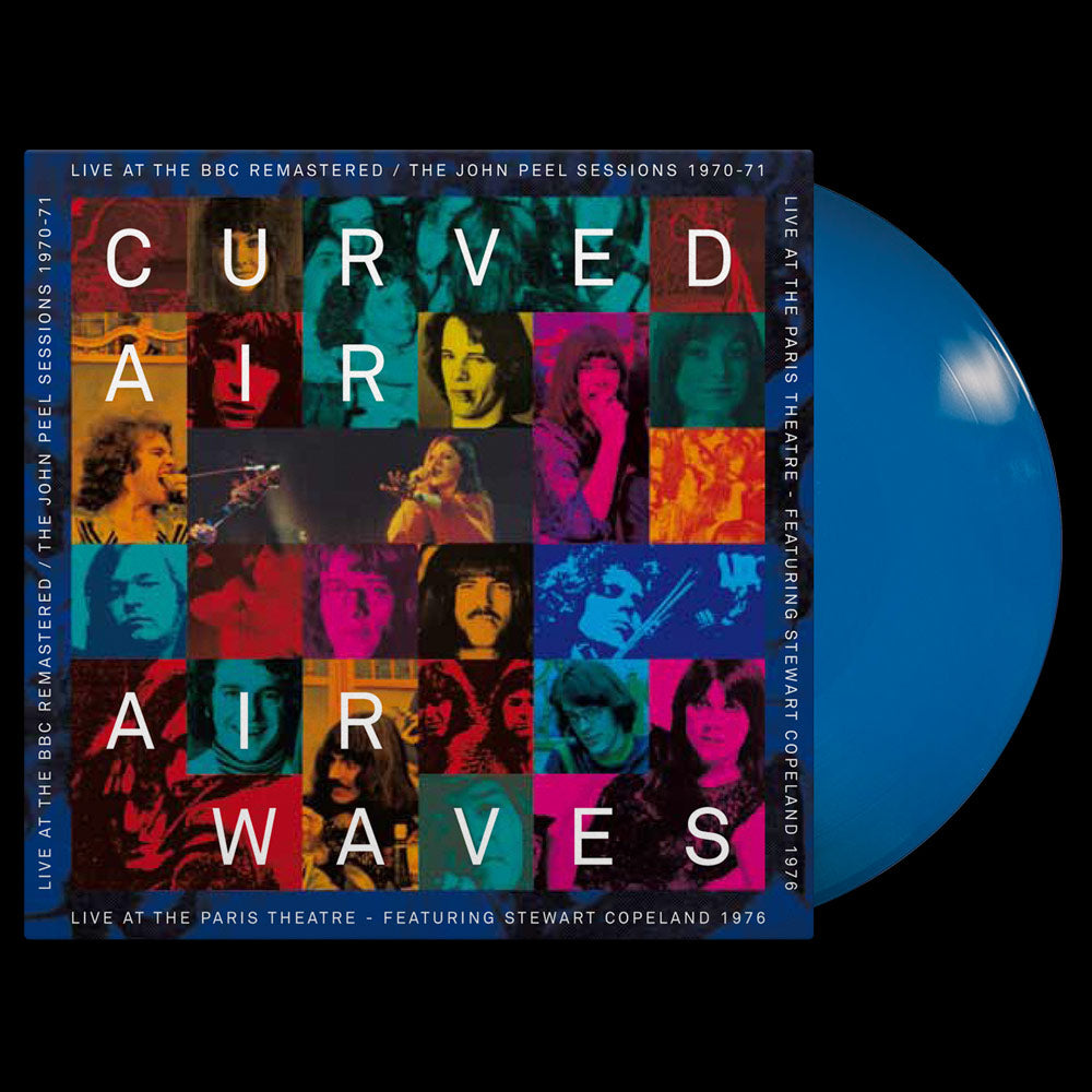 Curved Air - Air Waves - Live at the BBC (Limited Edition Blue Vinyl) - Cleopatra Records