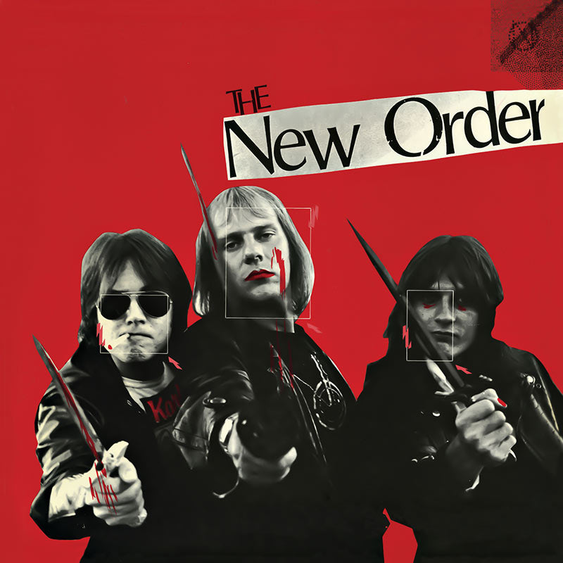 The New Order - The New Order (Gatefold Red Marble Vinyl with Printed Inner Sleeve) - Cleopatra Records