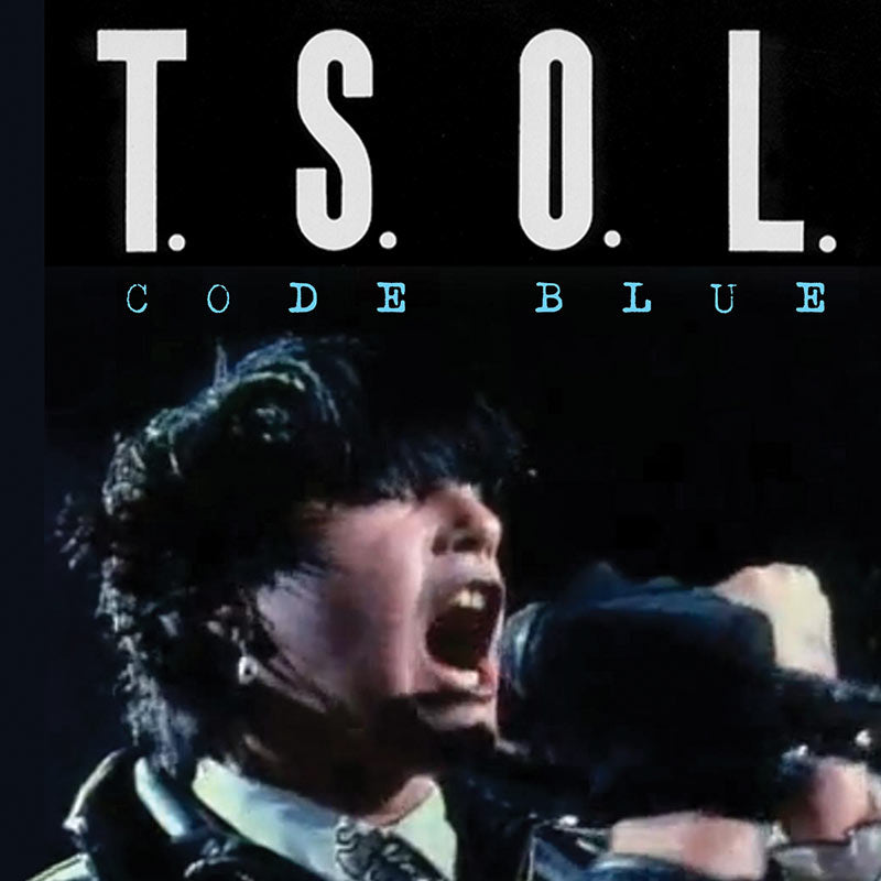 T.S.O.L. - Code Blue (Limited Edition Blue LP) - Cleopatra Records