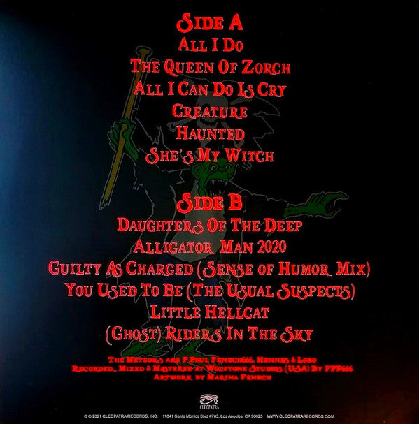  : The Meteors - The Curse Of Blood N Bones (Red Vinyl) ()
