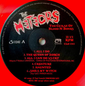  : The Meteors - The Curse Of Blood N Bones (Red Vinyl) ()
