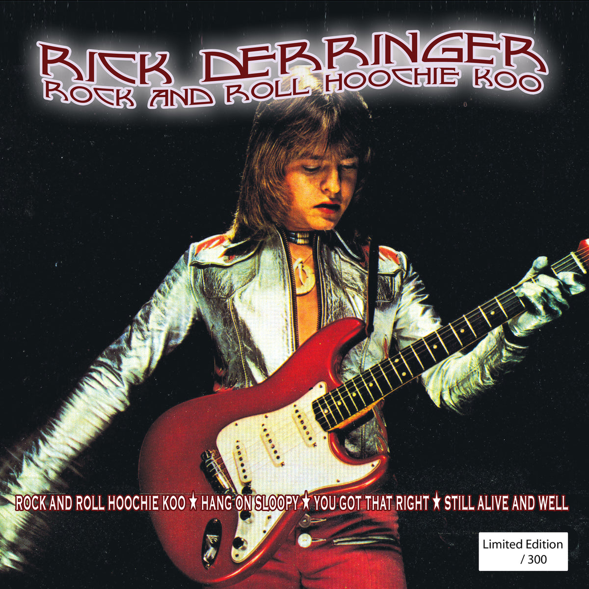 Rick Rocker Rick Derringer - Rock & Roll Hoochie Koo (10 inch vinyl LP)Out of Prin