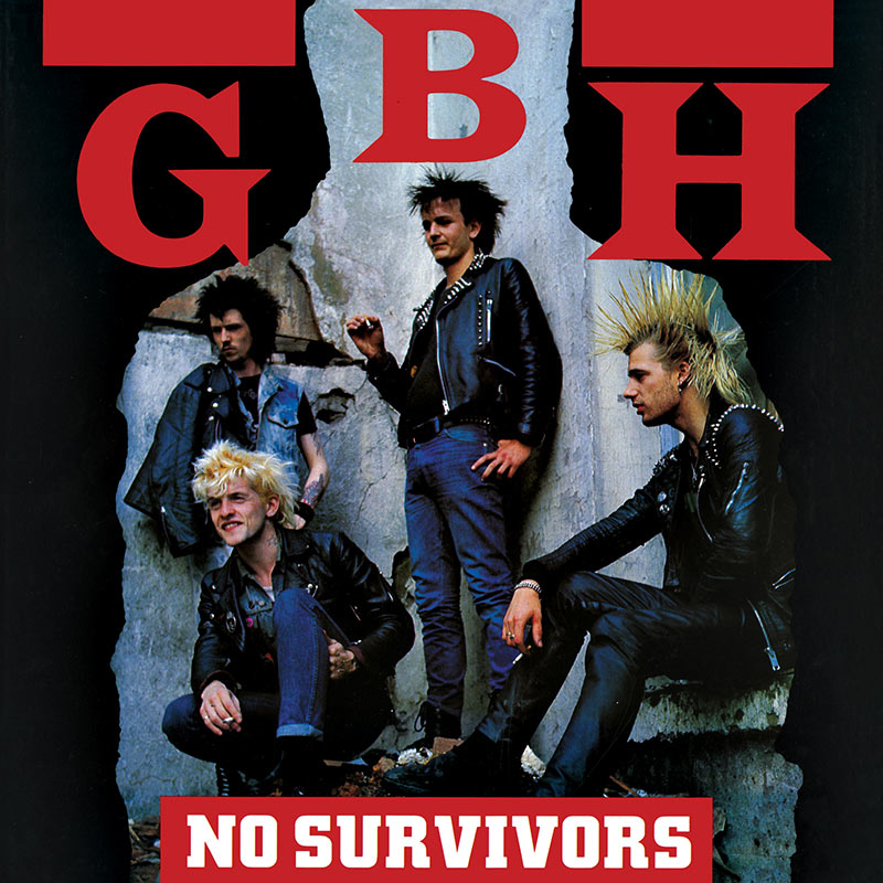 G.B.H. - No Survivors (Limited Edition Red LP) - Cleopatra Records