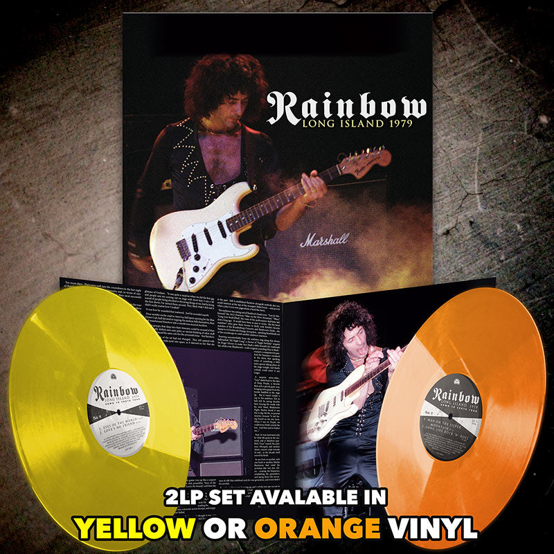 Rainbow - Long Island 1979 (Limited Edition Black Double LP) - Cleopatra Records