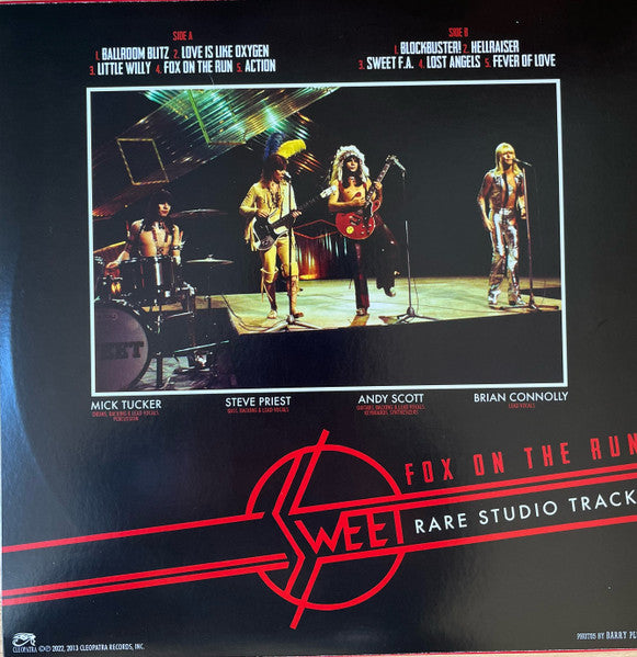 Sweet - Fox On The Run - Rare Studio Tracks (Splatter Vinyl LP