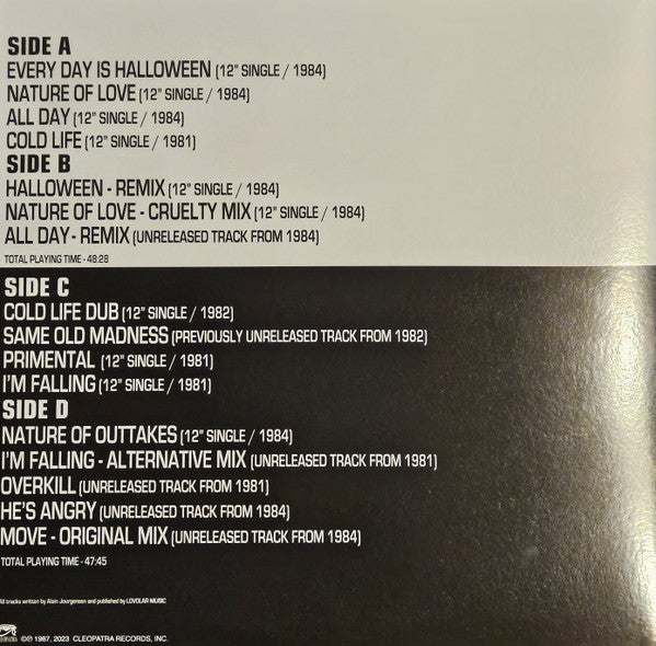  : Ministry - Twelve Inch Singles 1981-1984  (Red Double Vinyl) ()