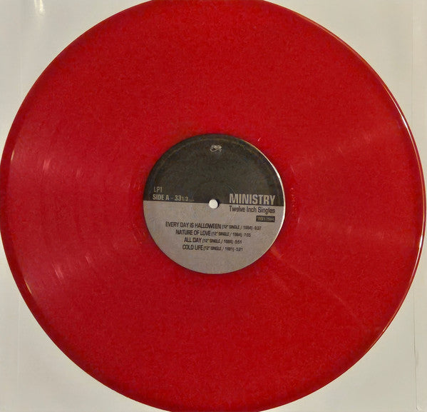  : Ministry - Twelve Inch Singles 1981-1984  (Red Double Vinyl) ()