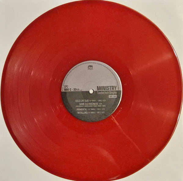  : Ministry - Twelve Inch Singles 1981-1984  (Red Double Vinyl) ()