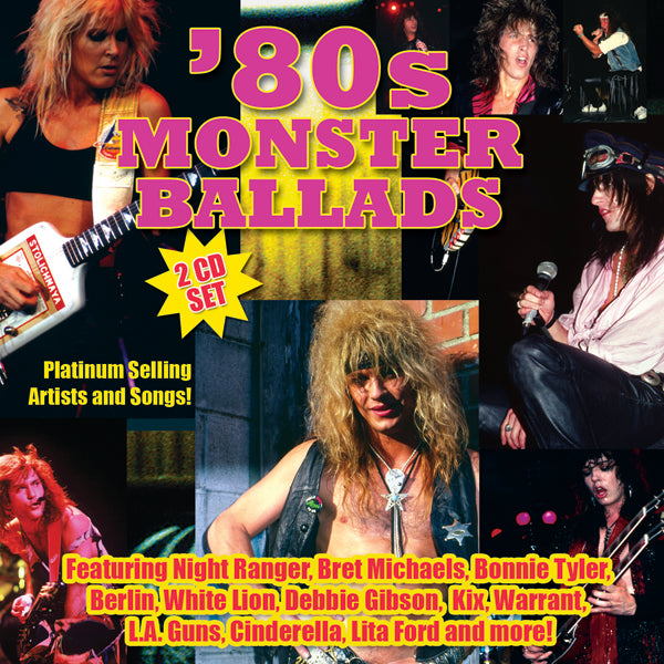 '80s Monster Ballads (CD) - Cleopatra Records