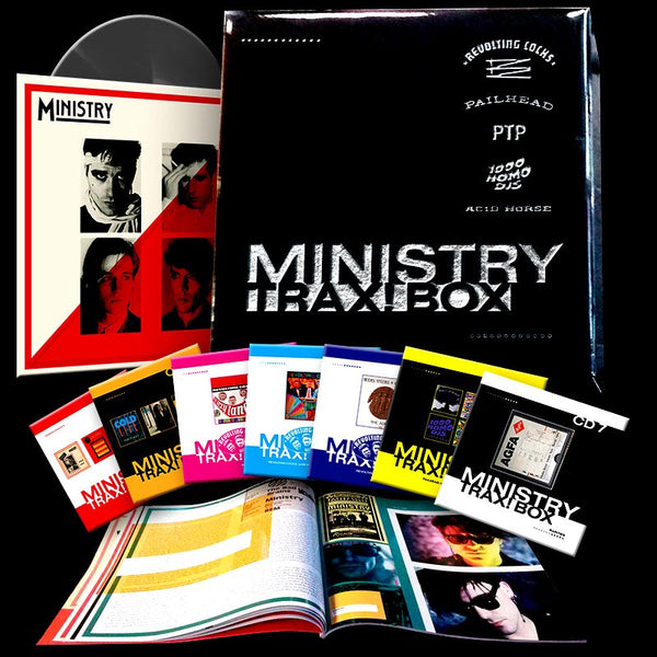 Ministry - Trax! Box (7 CDs + LP & Booklet) - Cleopatra Records