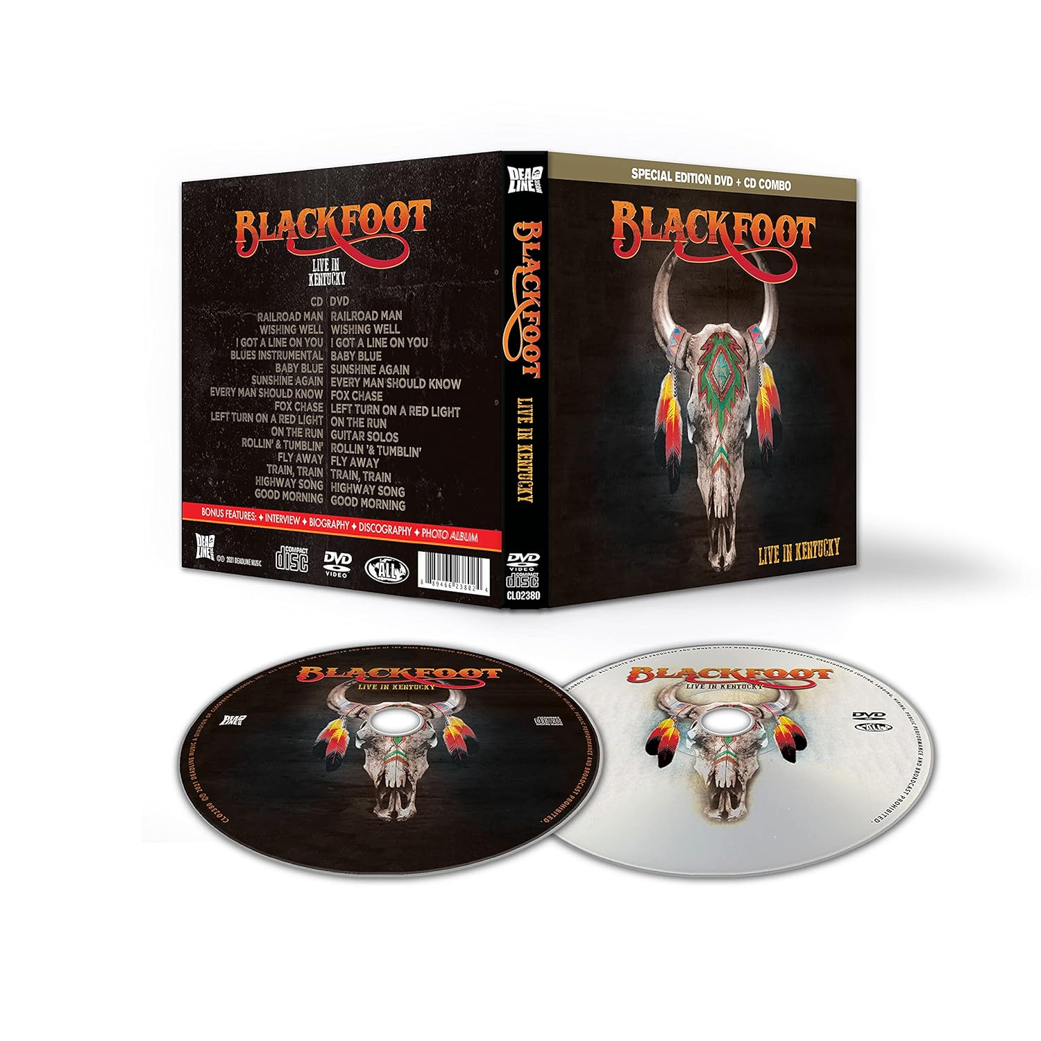 Blackfoot - Live in Kentucky (CD + DVD)