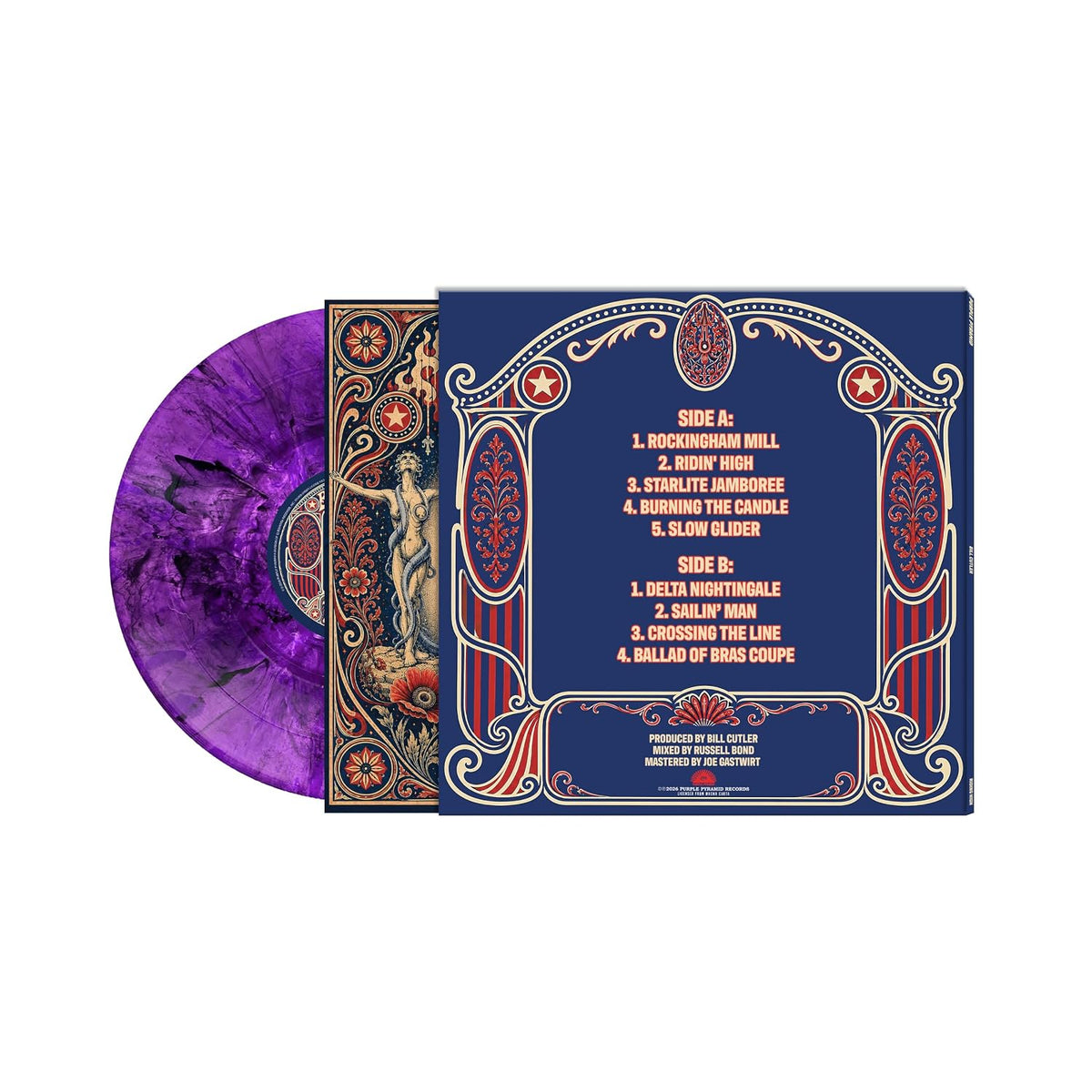 Bill Cutler feat. Jerry Garcia & Bob Weir - Ridin' High (Purple/Mable Vinyl LP)