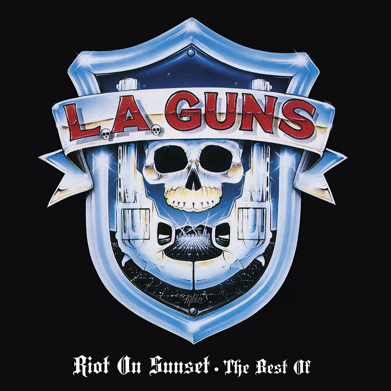 L.A. Guns - Riot On Sunset - The Best Of (Limited Edition Blue LP)