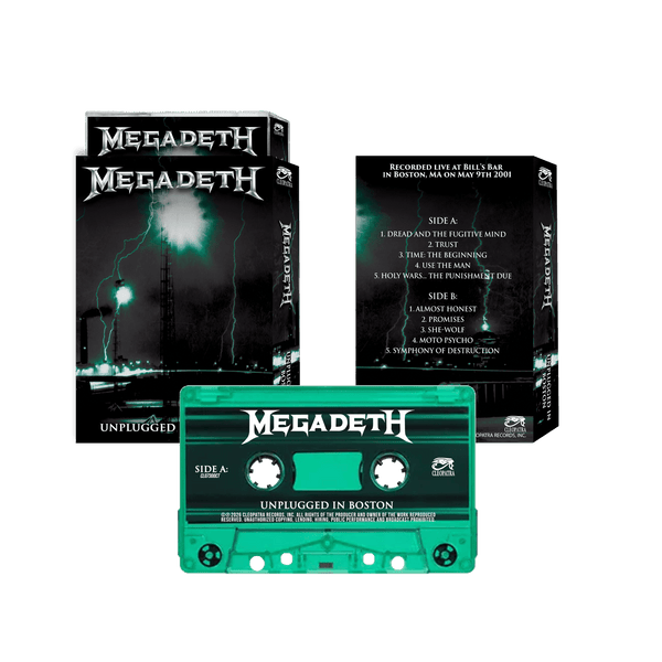 Megadeth - Unplugged In Boston (Cassette)