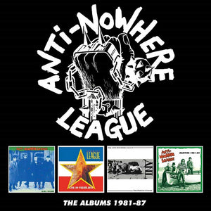 Anti-Nowhere League – The Albums 1981-87 (4 CD Box Set Import)