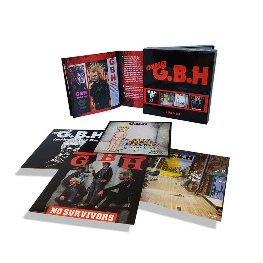 G.B.H. – Charged - 1981-84 (4 CD Box Set Import)