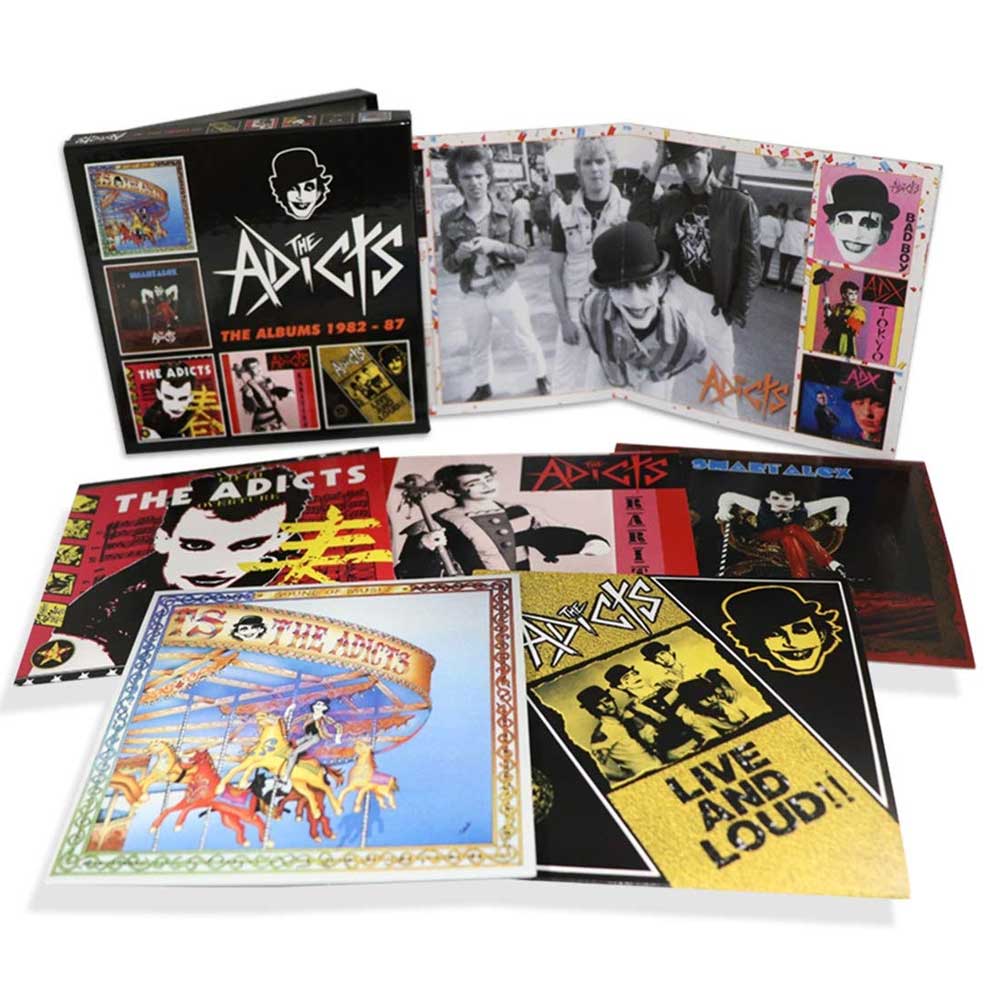The Adicts – The Albums 1982 - 87 (Import 5 CD)