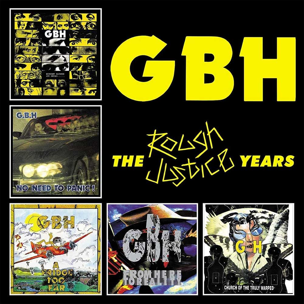 GBH – The Rough Justice Years (Import 5 CD )