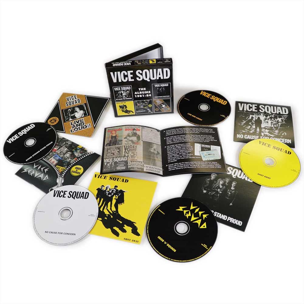 Vice Squad – The Albums 1981-1984 (5 CD Import)