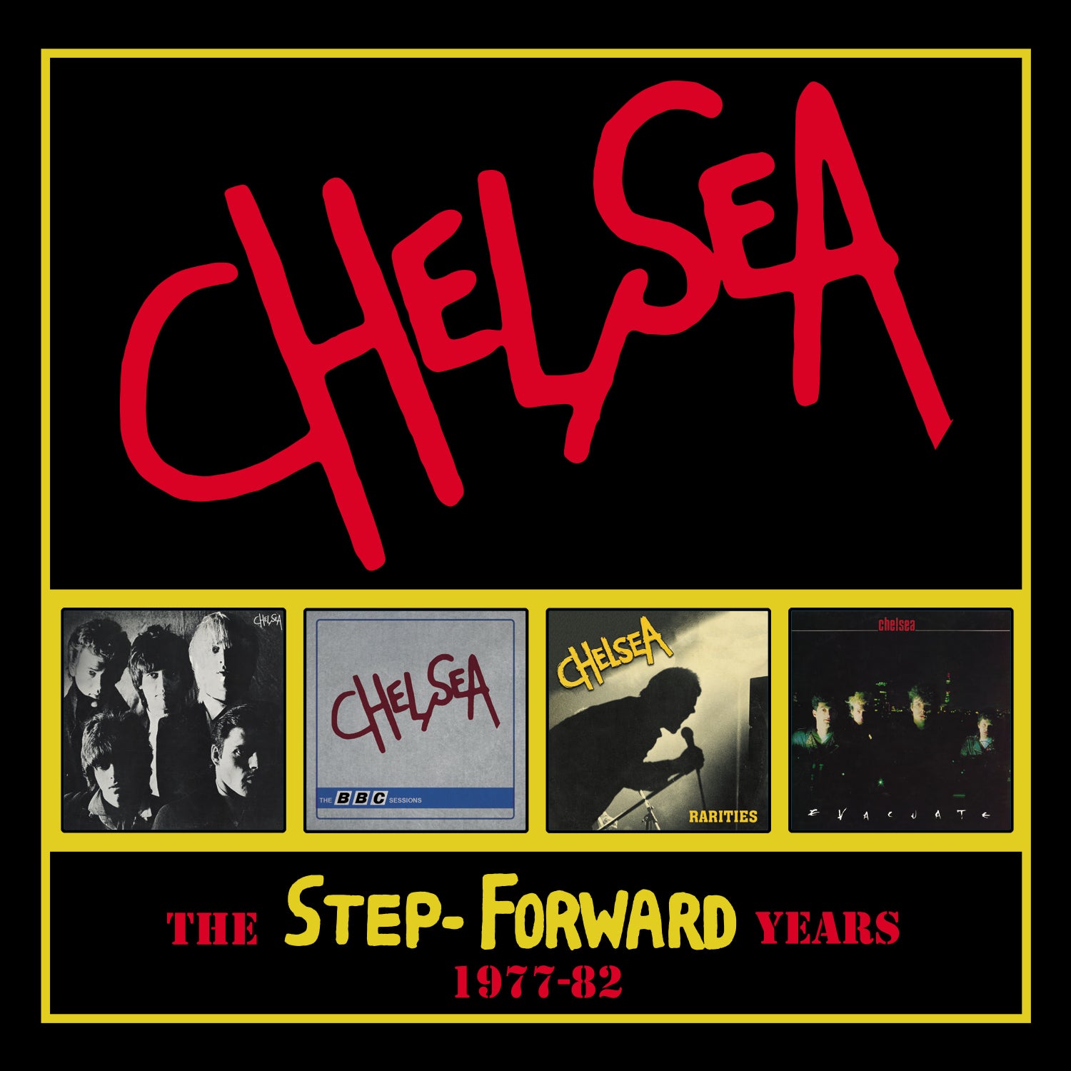 Chelsea: The Step Forward Years 1977-82 (4 CD Box Set - Imported)