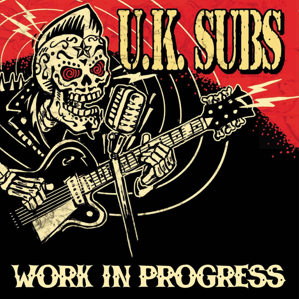 UK Subs: Work In Progress (10" Gold & Silver Double Vinyl - Imported) - Cleopatra Records