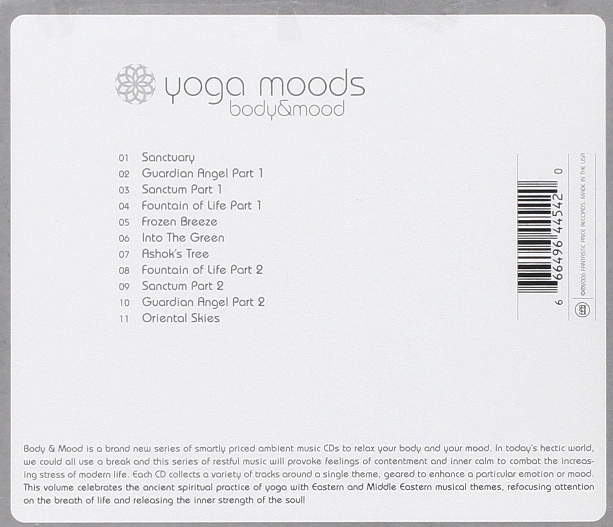 Body & Mood - Yoga Mood (CD) - Cleopatra Records