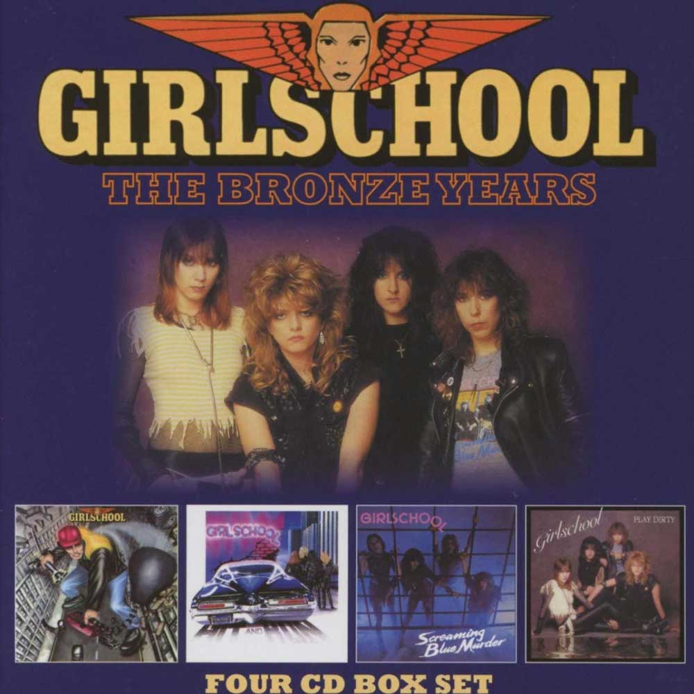 Girlschool – The Bronze Years (4 CD Box Set Import)