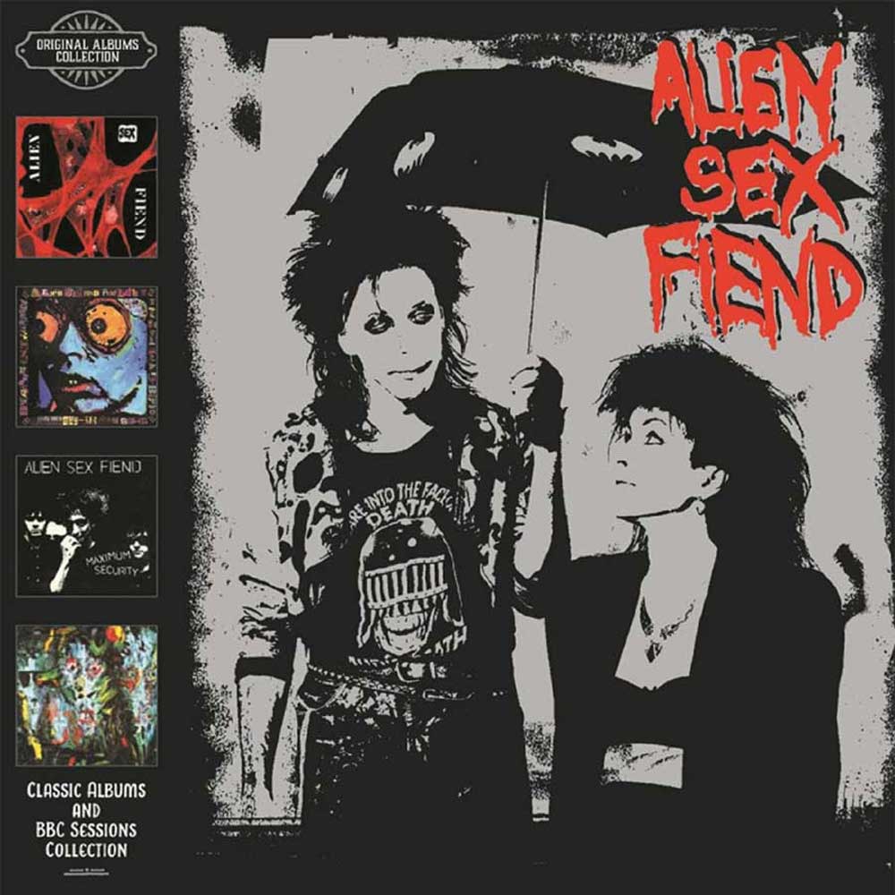 Alien Sex Fiend – Classic Albums And BBC Sessions Collection (4 CD Box Set Import)