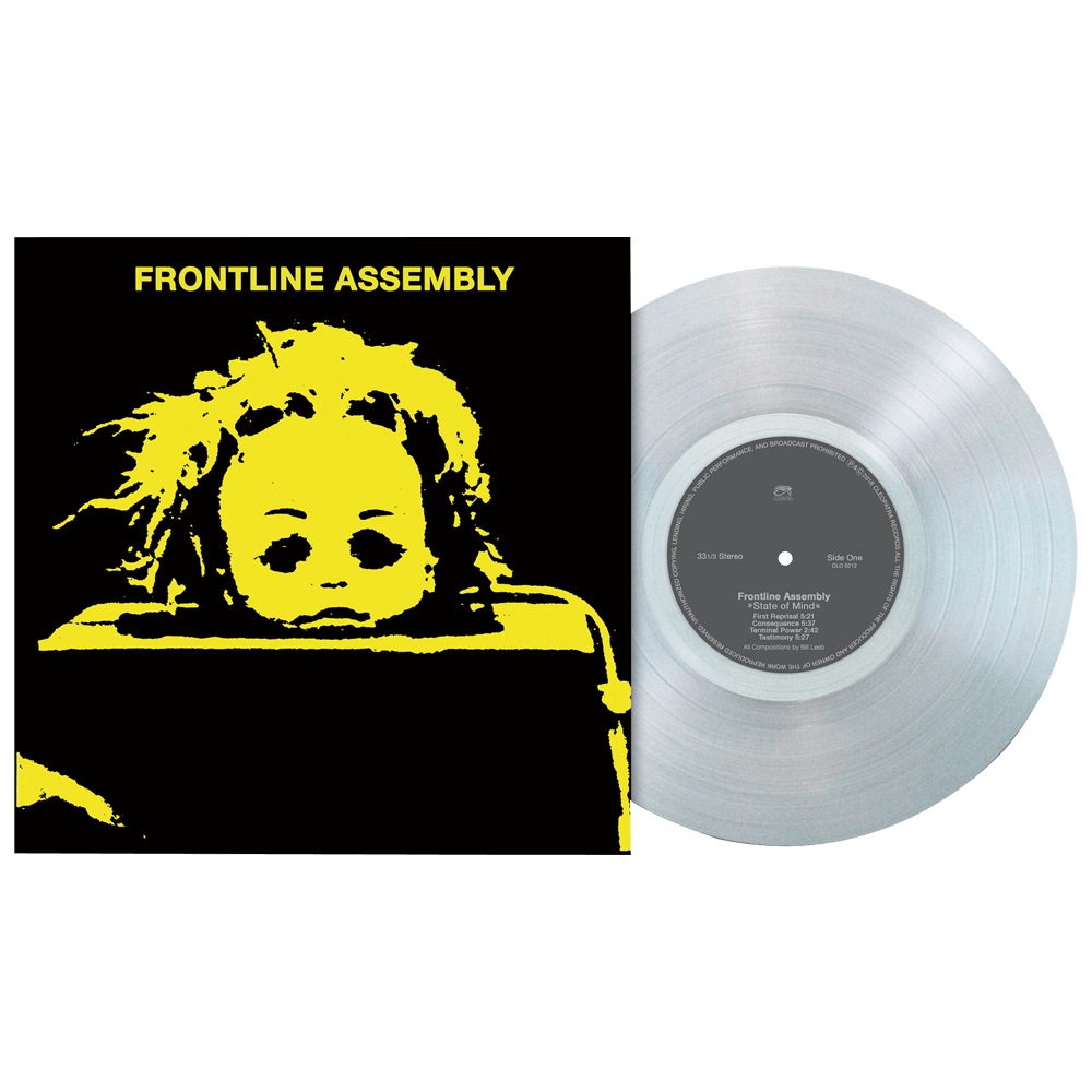 Frontline Assembly - State of Mind (Limited Edition Clear Vinyl) - Cleopatra Records