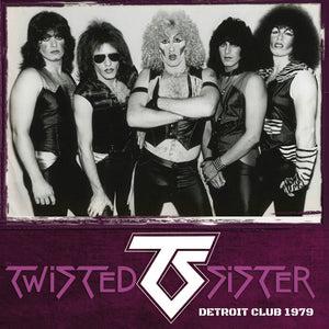 Twisted Sister - Detroit Club 1979 (Purple Marble Vinyl LP) - Cleopatra Records